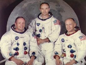 Die Apollo-11-Mannschaft