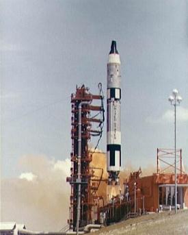 Start der Gemini-8-Mission